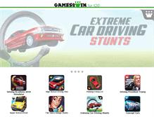 Tablet Screenshot of games2win.com